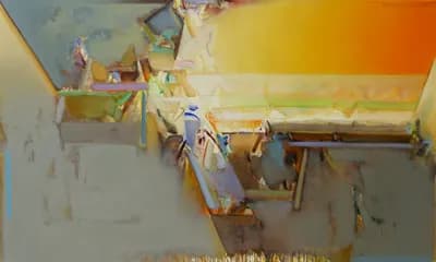 Where the Orange Sky Touches Earth by undefined 
