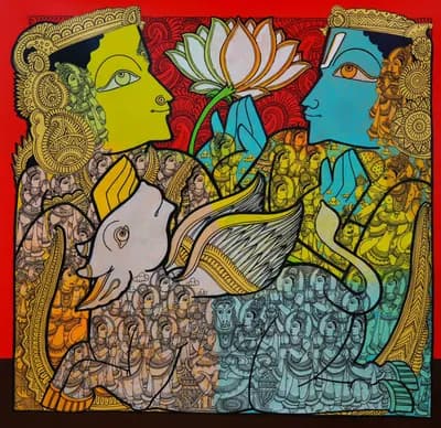 Vishnu Lakshmi by undefined 